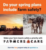 Do your spring plans include farm safety?
