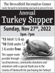 Annual Turkey Supper