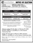 Notice of Election 