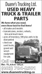 USED HEAVY TRUCK & TRAILER PARTS